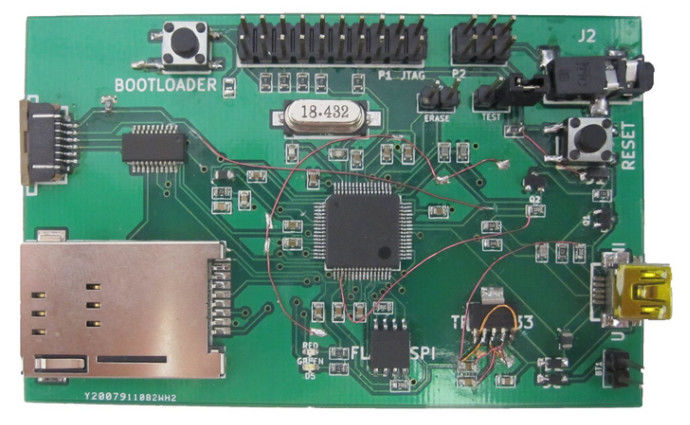 Processo di produzione di PCB industriali ad alta Tg FR4 per prodotti wireless Bluetooth