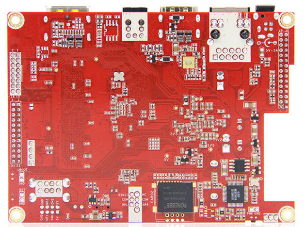 Processo di produzione di PCB industriali ad alta Tg FR4 per prodotti wireless Bluetooth