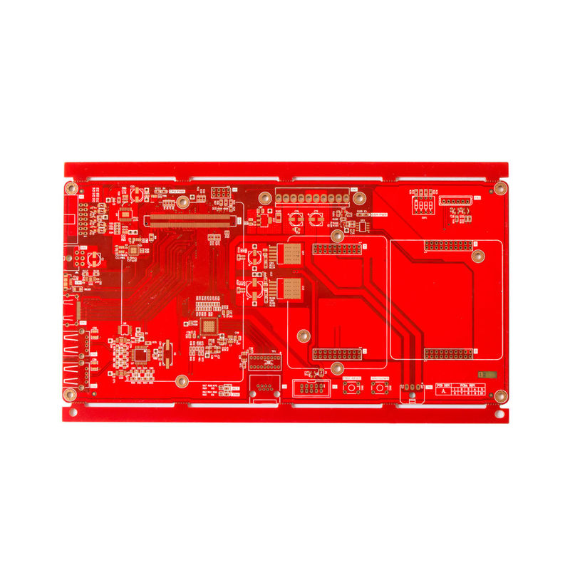 Smt Pcb Manufacturing Factory 50Ω HDI PCB Board 4L 1 N 1 Board Dimensione 300mmx210mm