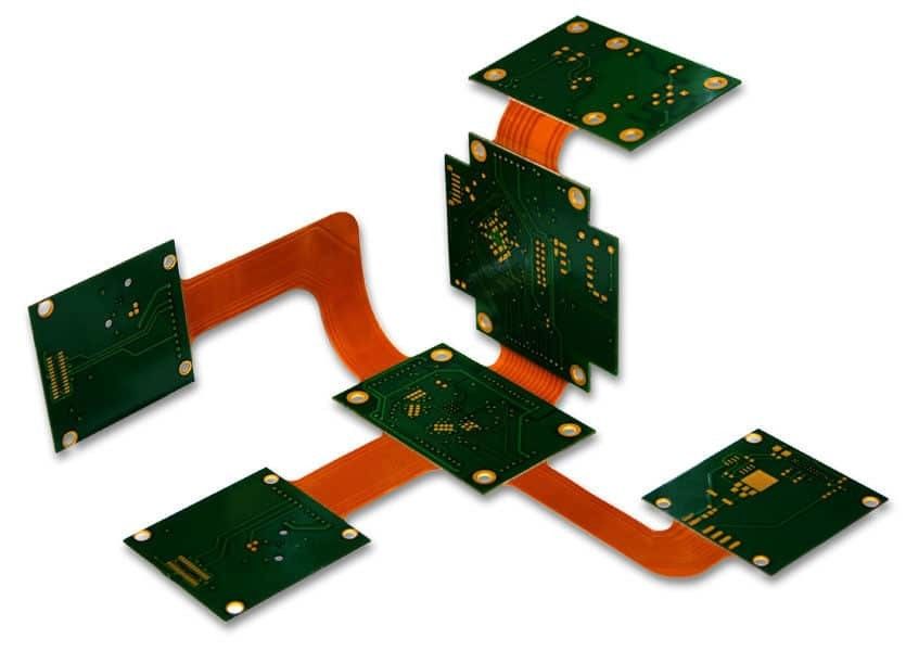 2 strati 1.0 oz di alluminio Pcb flessibile fabbricazione produttore immersione oro alogeno libero UL