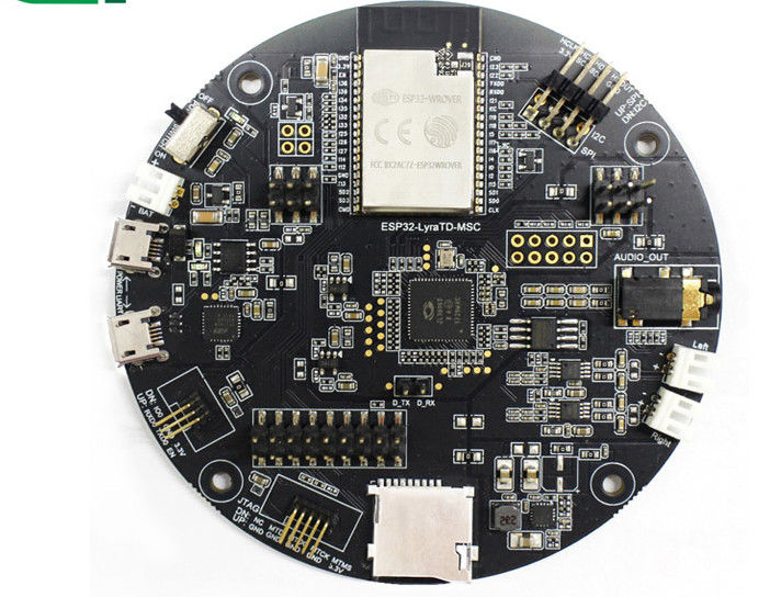 Nuova energia Automotive PCB assemblaggio FR-4 Materiali in oro Blu Nero Verde Rosso Soldermask