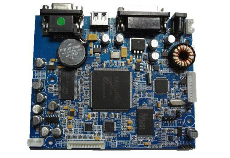 Prototipo Pcba Immersion Tin 1.60mm PCBA Black Solder Mask Medical PCB incorporato in batteria