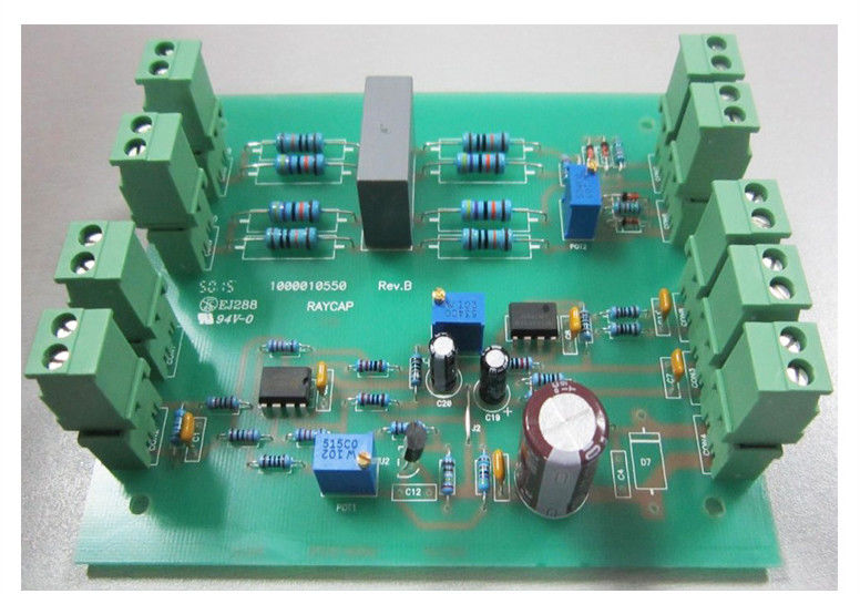 Small Run Pcb Assembly Automotive Printed Circuit Board 0,5 mm 6 strato ROHS UL certificato