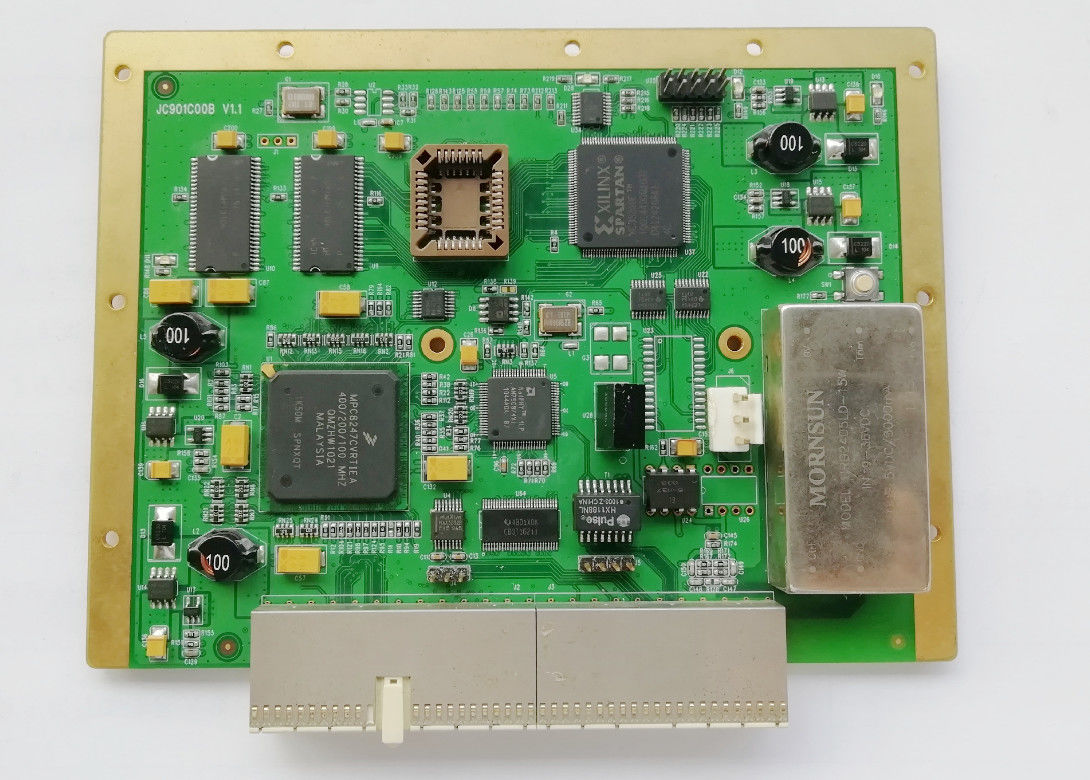 Assemblaggio veloce di PCB di diametro di buco di 0,10 mm personalizzato a 4 strati 0,8-3,2 mm