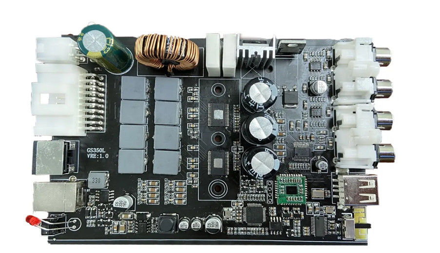 Fabbricazione di circuiti elettronici in Pcba verde seta chiavi in mano PCB ENIG 2U Immersione oro IPC classe II/ III