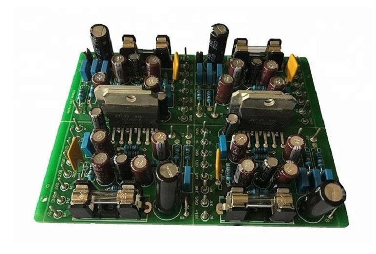Assemblaggio di PCB di superficie HASL senza piombo per veicoli elettrici e a combustibile SMT-AOI-VI-X RAY-ICT-FT Processo