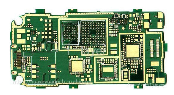 1.6mm Spessore 1OZ Copper Custom PCB Board con 38L Max Layer e RCC Build-up Material