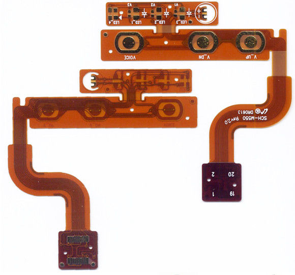 FPC Assemblaggio 1-12 Strati ENIG Film isolante superficiale 0,05 mm Rame 35um FPC