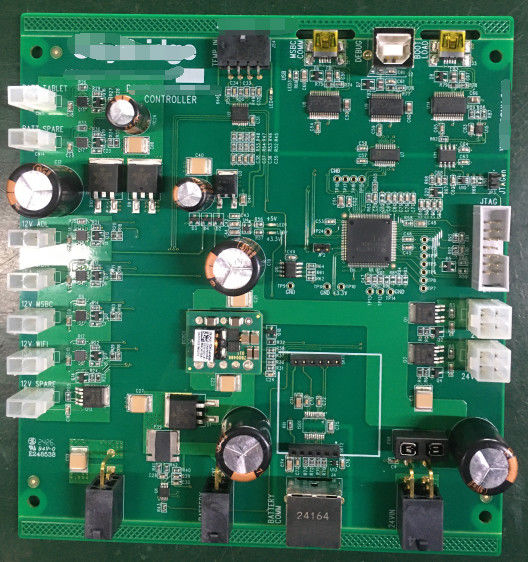 4 strati di assemblaggio di schede di circuiti stampati per l'industria ICT eseguita e prova funzionale