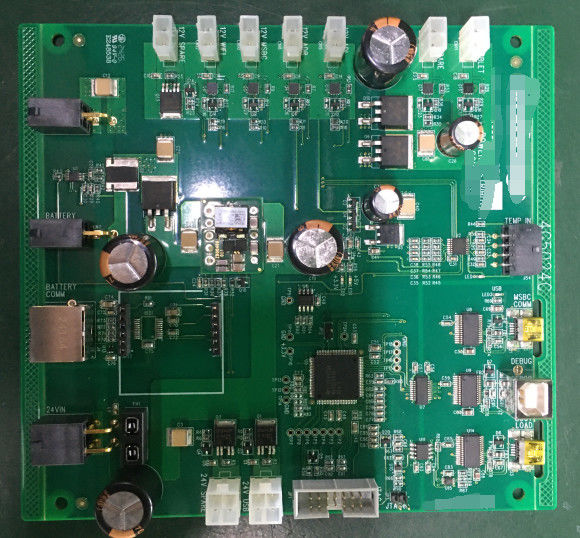 4 strati di assemblaggio di schede di circuiti stampati per l'industria ICT eseguita e prova funzionale