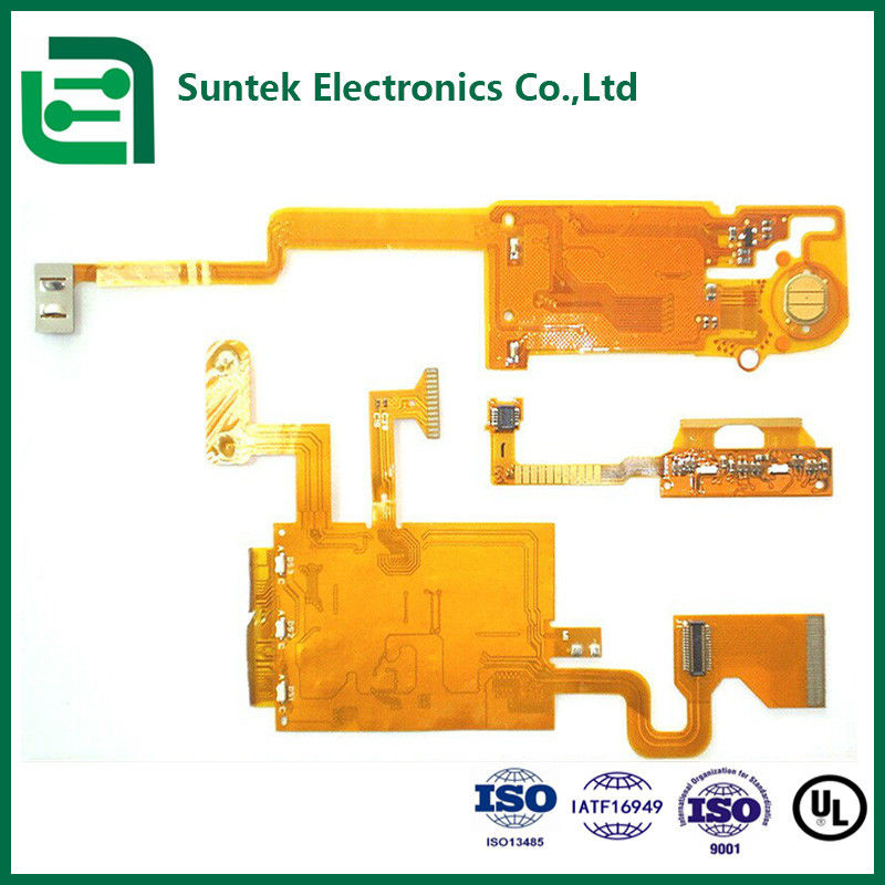 Assemblaggio FPC personalizzato per PCB flessibili tensione di prova 10-300V Tolleranza di spessore della scheda /-0.13mm 5mil