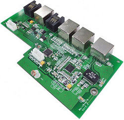 Affidabilità Assemblaggio PCB per l'industria dei veicoli con LW/LS min. 0,05 mm e maschera verde di saldatura