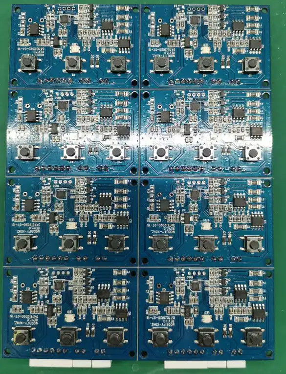 1-20 strato PCB assembly PCBA con maschera di saldatura verde e spessore massimo della scheda 6,0 mm
