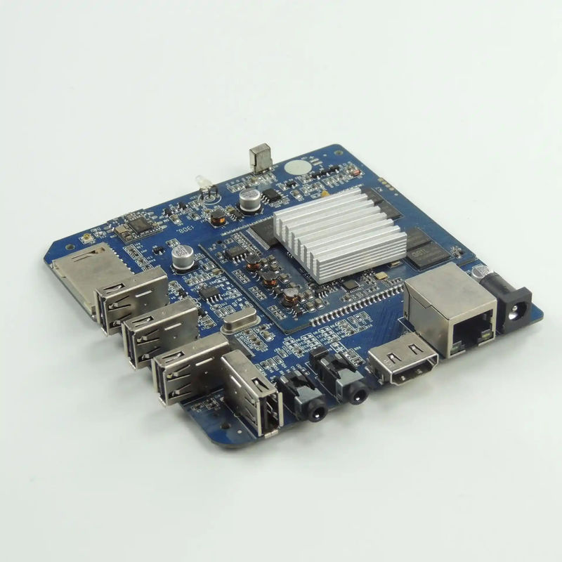 ENIG/OSP/HASL Assetto PCB 8L di finitura superficiale con materiale di base privo di alogeni e AOI a raggi X