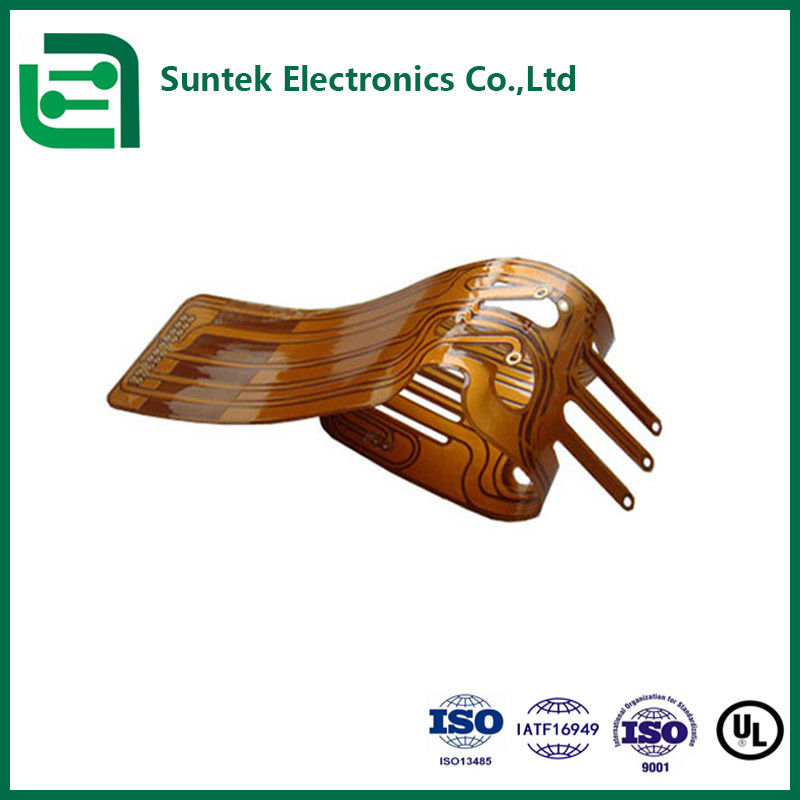 Cina / Cambogia Suntek Custom FPC Circuit Board PCBA flessibile con diametro del foro H /-0.05mm 2mil