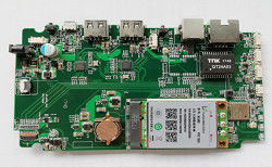 Produzione e assemblaggio di PCB HDI ad 8 strati per la protezione ad alta potenza