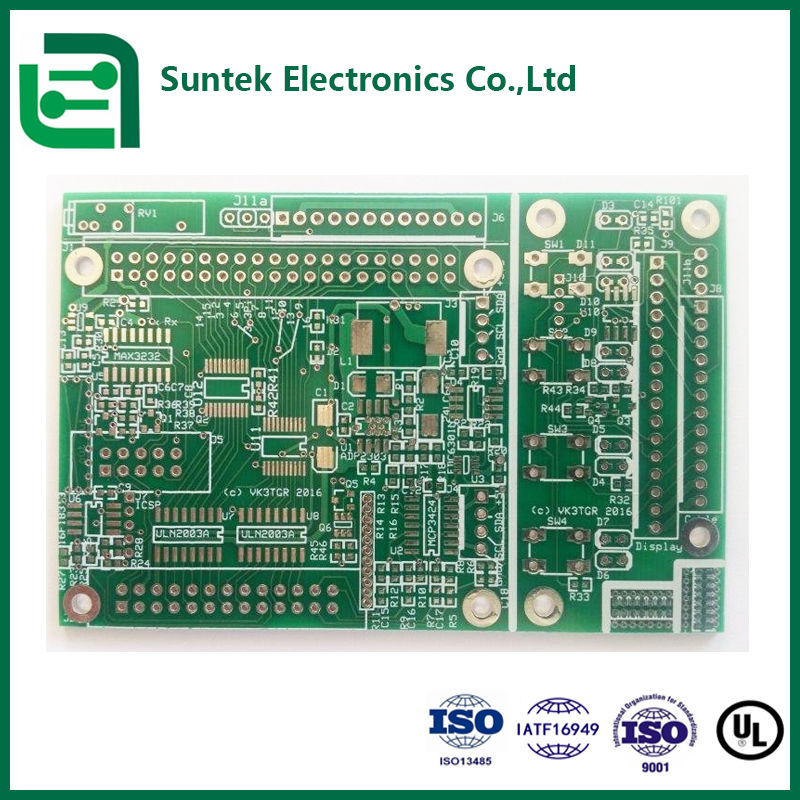 Assemblaggio PCB prototipo multistrato FR4 ENIG senza piombo HASL UL THT SMT PCB