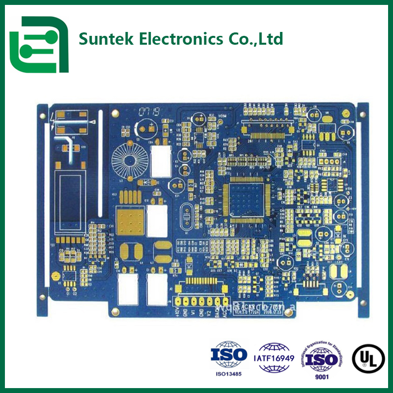 Assemblaggio PCB in alluminio multistrato ENIG OEM / ODM conforme a RoHS, test E-Test 100%, test AOI