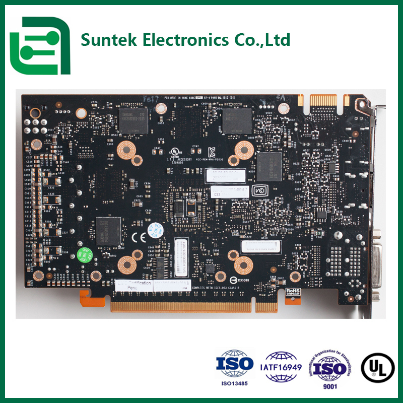Produttore di PCB/PCBA FR4 TG170 a 1-30 strati in Cina e Cambogia, SMT THT FT AOI Xray, package 0201