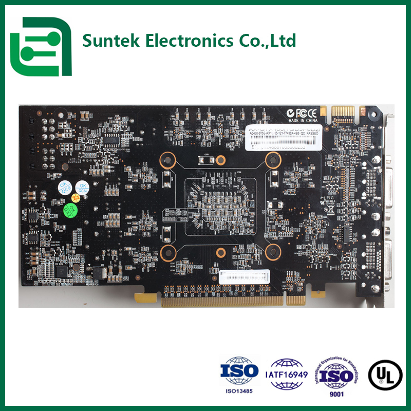 Assemblaggio PCB FR4 multistrato ENIG HASL RoHS Standard IPC-A-610 con AOI al 100% per PCBA industriale