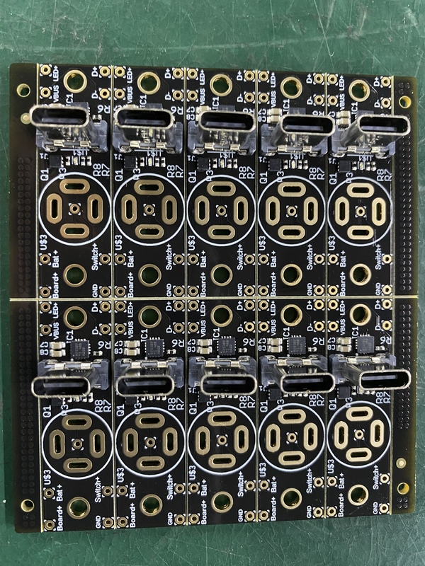 Lead or Lead Free Power Protection PCB Assembly with Green Solder Mask Color and RoHS Certification