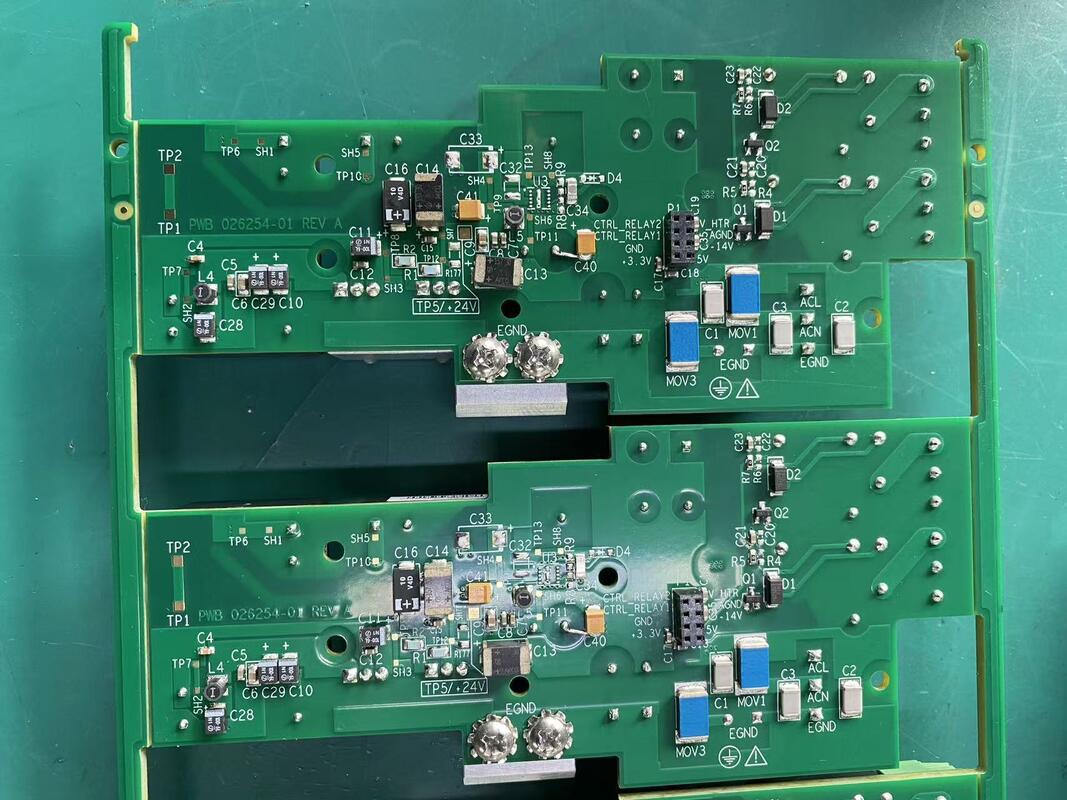 Maschera di saldatura verde EMS PCBA 400mm 1200mm Max Board Size Servizio di produzione di schede di circuito