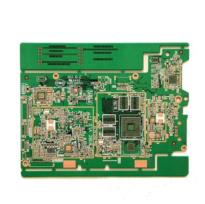 Pcb rigido flessibile ad alta densità 6 strati RoHS UL Smt Pcba Manufacturing Companies