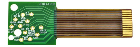 Impedanza Controllata Flex PCB a sfera nuda Fabbrica UL Certificato industria di sicurezza usata
