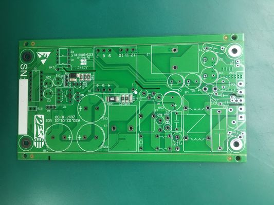 2 strati 2,4 mm di rame pesante 4OZ PCB Bare Board Protezione elettrica con HASL FR4 senza piombo