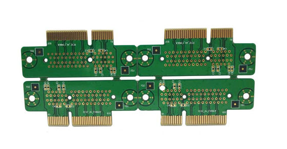 Bga attraverso il foro PCB assemblaggio fabbrica immersione oro ENIG 2U oro dito