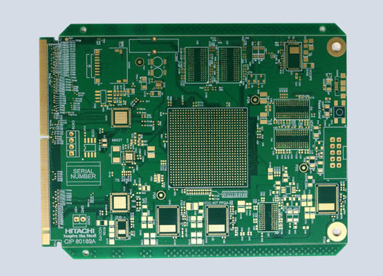 Assemblaggio ENIG PCB per materiale di costruzione RCC Raggiungere 0,2 mm 8 mil Min Hole