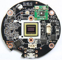 Suntek PCBA Assemblaggio di circuiti stampati a forma rotonda 6-livello IPC classe 2