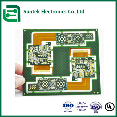Assemblaggio PCB PCBA a 1-6 strati con maschera di saldatura verde e spessore massimo della scheda 8,0 mm