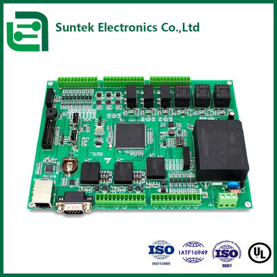 Qiuck Turn Multilayer FR4 PCB Assemblaggio Libero di Piombo RoHS ISO9001 Certificato