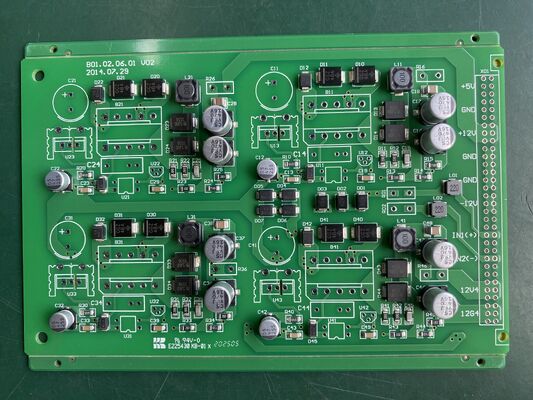 Diametro minimo foro 0,1 mm Assemblaggio PCB per comunicazioni 6 strati High Tg170 e High Tg180 Ottimizzato per dispositivi di comunicazione