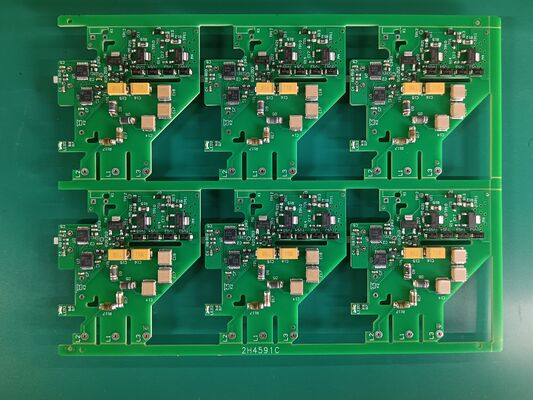 Assemblaggio PCB di protezione della potenza con 0,5OZ-10OZ di rame e spessore di 1,0 mm / 1,6 mm / 2 mm / 4 mm