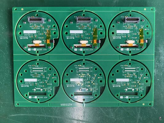 Maschera di saldatura blu EMS PCBA Controllo dell'impedenza fornendo caratteristiche elettriche e stabilità ottimali